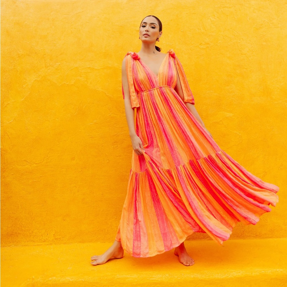 NWT Sundress Fanya Long Dress